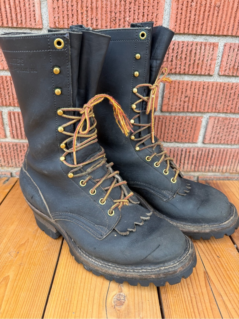 White's Smokejumper Wildland Fire Fighting Boots Men’s Size 9 E